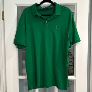 Polo Ralph Lauren golf shirt. Large, Kelly green